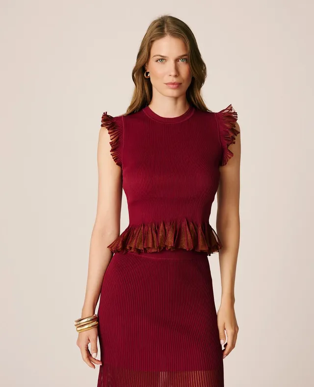 alma-en-pena-metallic-r-schen-top-bordeaux image 1