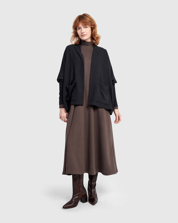 alembika-urban-cloud-nestle-cardigan-jacke-black image 6
