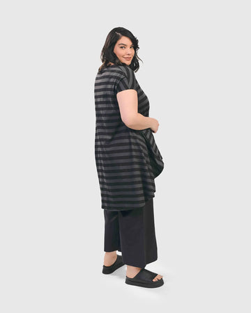 alembika-urban-hi-lo-top-stripe-baumwoll-top-mit-taschen image 8