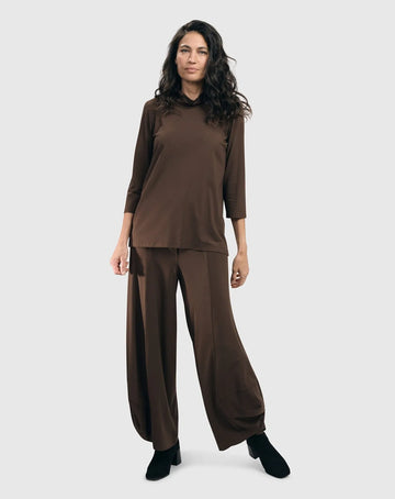 alembika-essential-mockneck-top-kaffee image 7