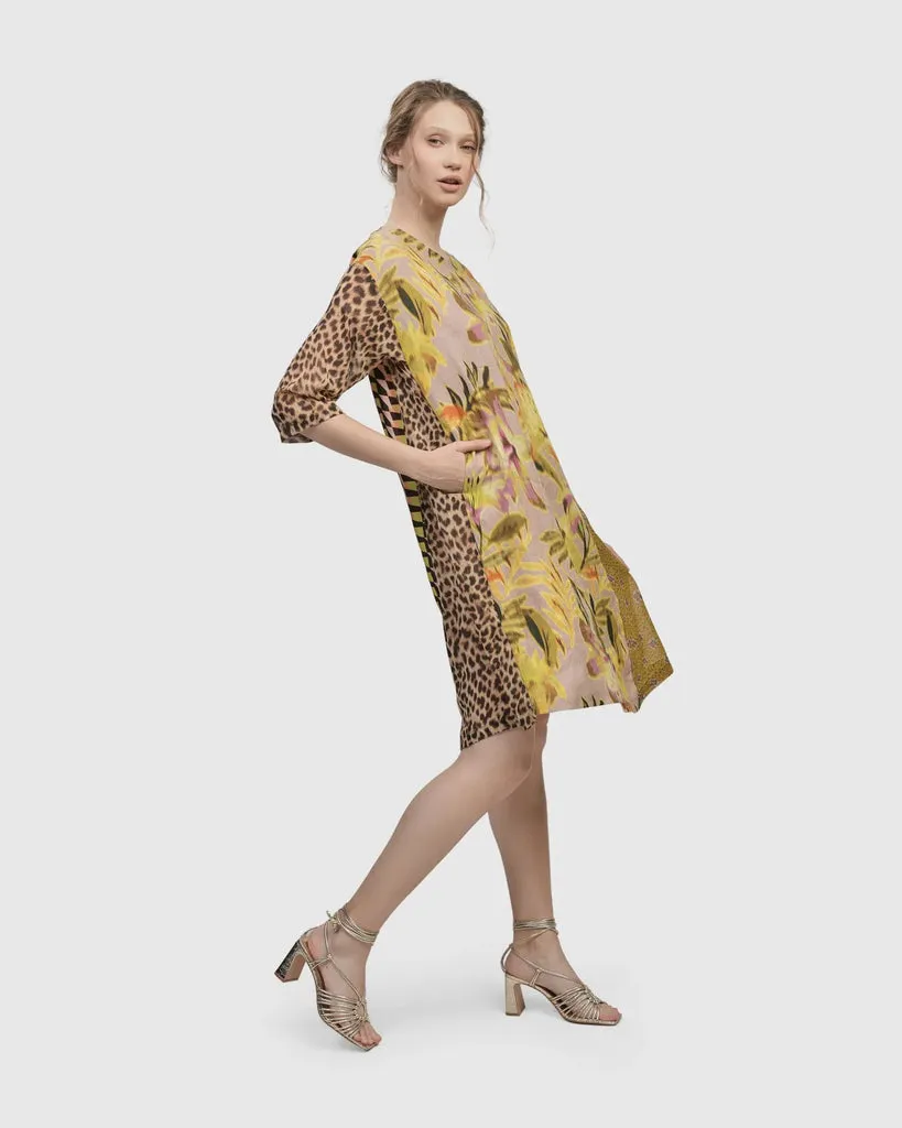 alembika-fleur-de-lis-shift-dress-lilly image 1