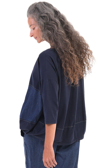 alembika-chi-denim-patch-top-damen-oberteil-blau-wei image 3