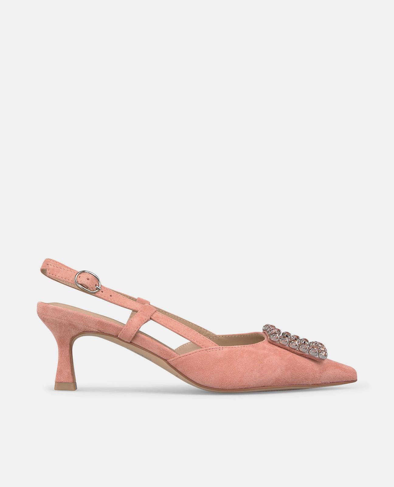 alma-en-pena-slingpumps-mit-schnalle-und-strass-rosa-6-cm image 1