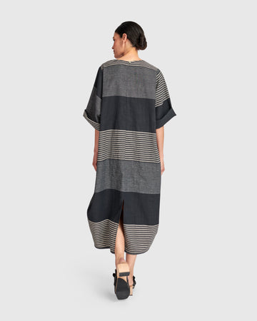 alembika-urban-unfurl-taschen-kleid-slate-stripes image 6