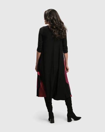 alembika-cosmopolitan-plisseekleid-magenta image 2