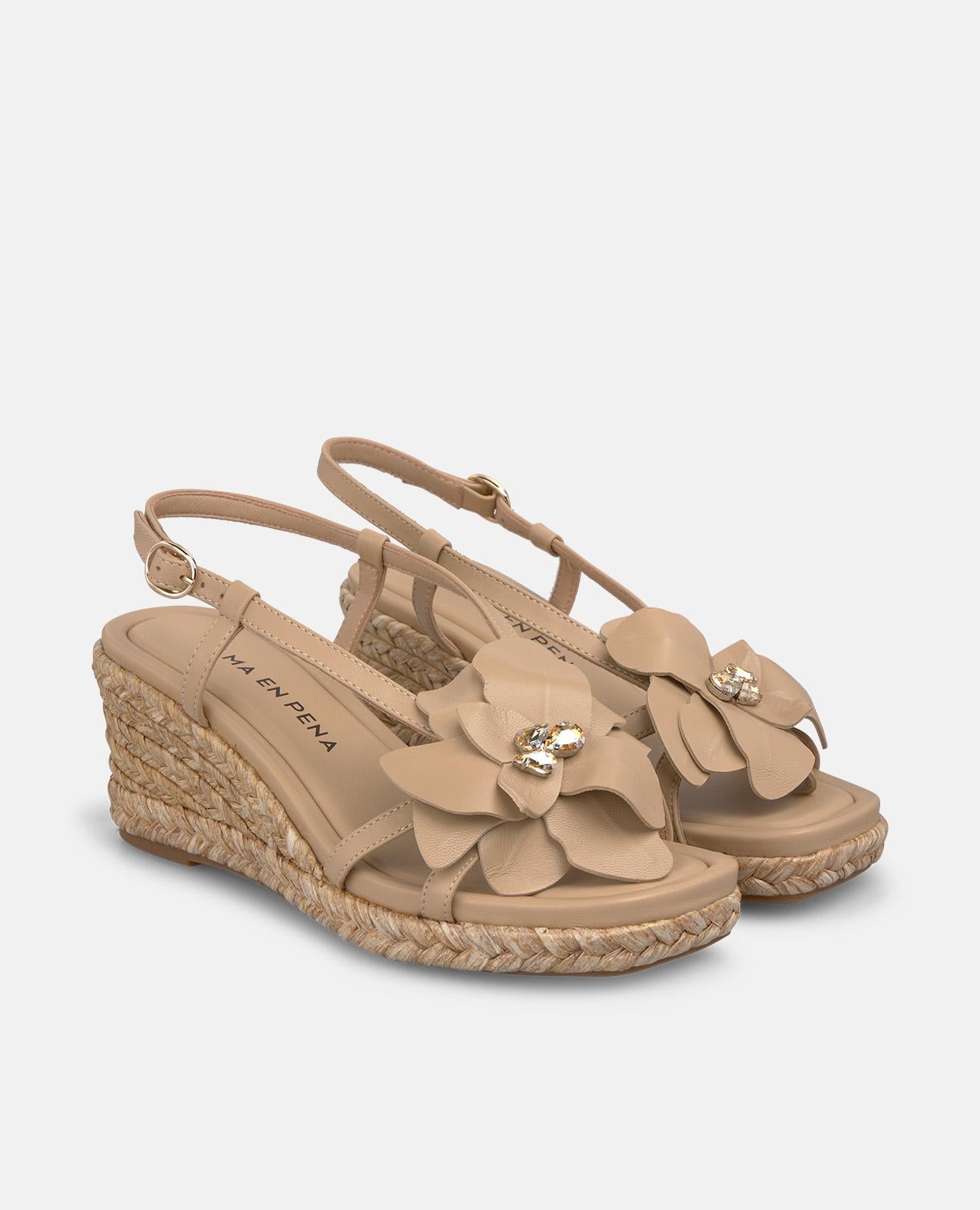 alma-en-pena-flor-napa-keilsandalen-beige-7-cm image 2