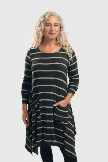 alembika-linear-tunic-top-stricktunika-grau-wei image 4
