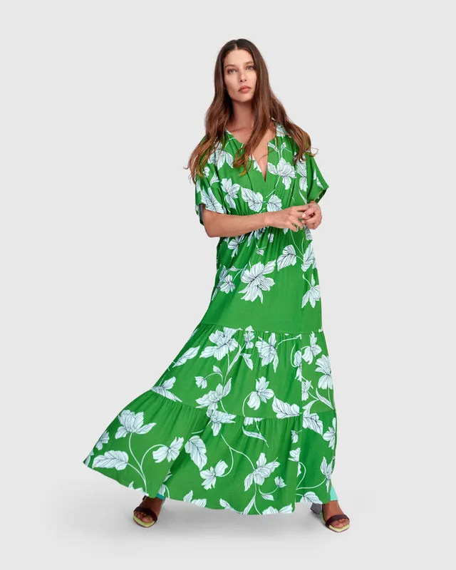 alembika-tidepool-maxi-kleid-waterlilly image 1