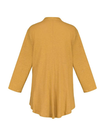 alembika-essential-linen-v-neck-top-yellow-leinen-tunika-top image 6