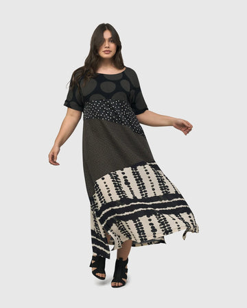 alembika-lost-city-t-shirt-maxikleid-savanna image 2