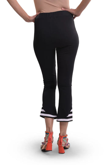alembika-lina-bootleg-slim-pants-stretchhose-mit-streifen image 5