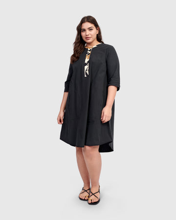 alembika-kenzie-shirtkleid-tulips-baumwolle-kniel-nge image 2