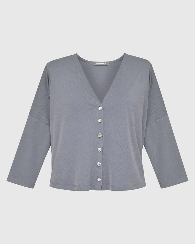 alembika-essential-cupro-crop-cardigan-celeste-cropped-strickjacke image 1
