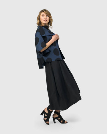 alembika-urban-bossa-cape-jacke-navy-baumwolle image 7