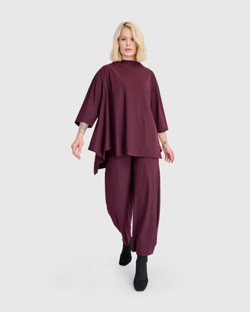 alembika-essential-tekbika-trapeze-top-weinrot image 7