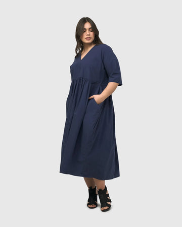 alembika-urban-wonder-maxikleid-navy-babydoll image 5