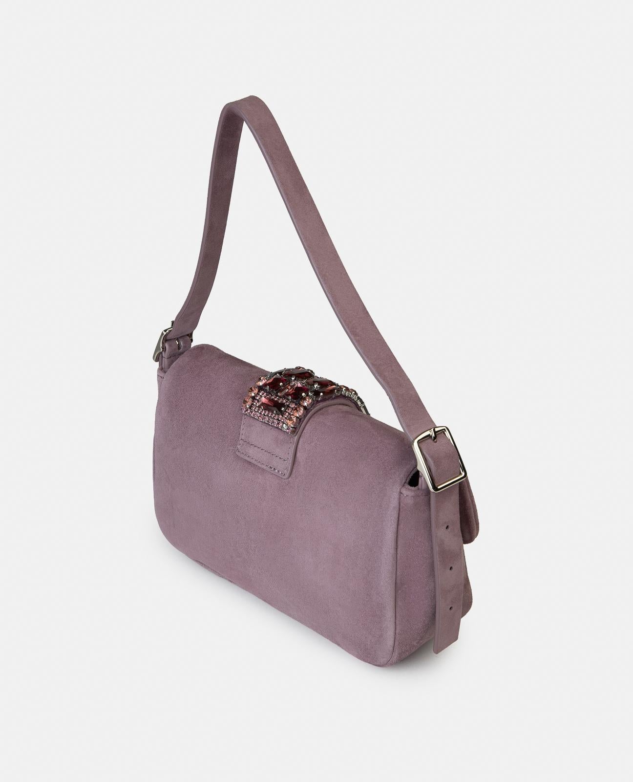 alma-en-pena-tasche-ring-strass-lavendel-fest image 2