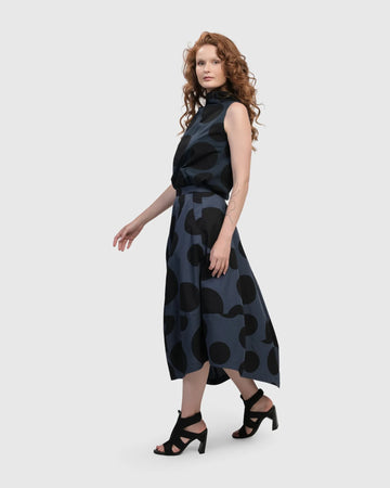 alembika-urban-dots-sleeveless-mockneck-top-navy image 8