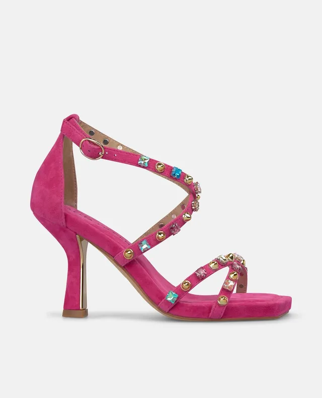 alma-en-pena-high-heel-sandale-fuchsia-nieten-9-cm-stiletto-eckig image 1