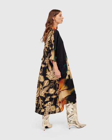 alembika-monaco-v-neck-maxi-kleid-floral image 4