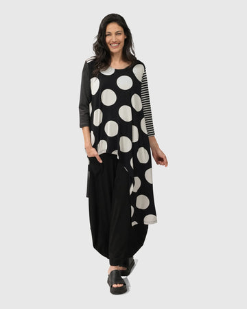 alembika-minnie-swing-tunika-mono-dots image 2