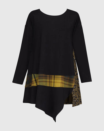 alembika-plaid-asymmetry-top-at322p-plaid image 6