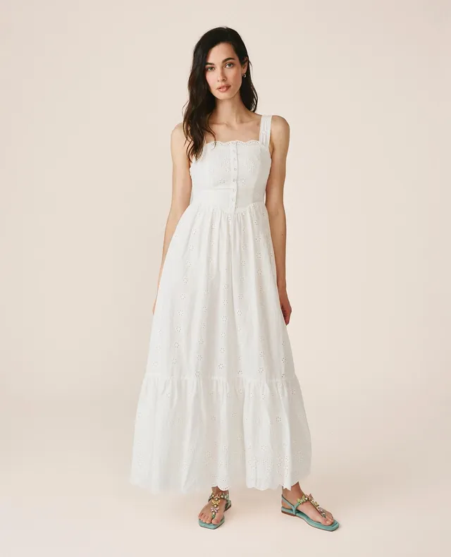 alma-en-pena-63249-midikleid-englische-stickerei-wei image 1