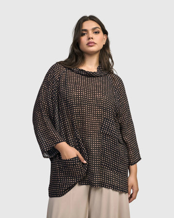 alembika-delancey-pullover-top-dots-damen-oversize-tunika image 3