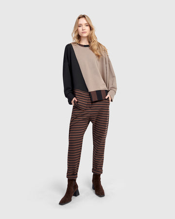 alembika-urban-dash-harem-pants-damen-hose-stripes image 7