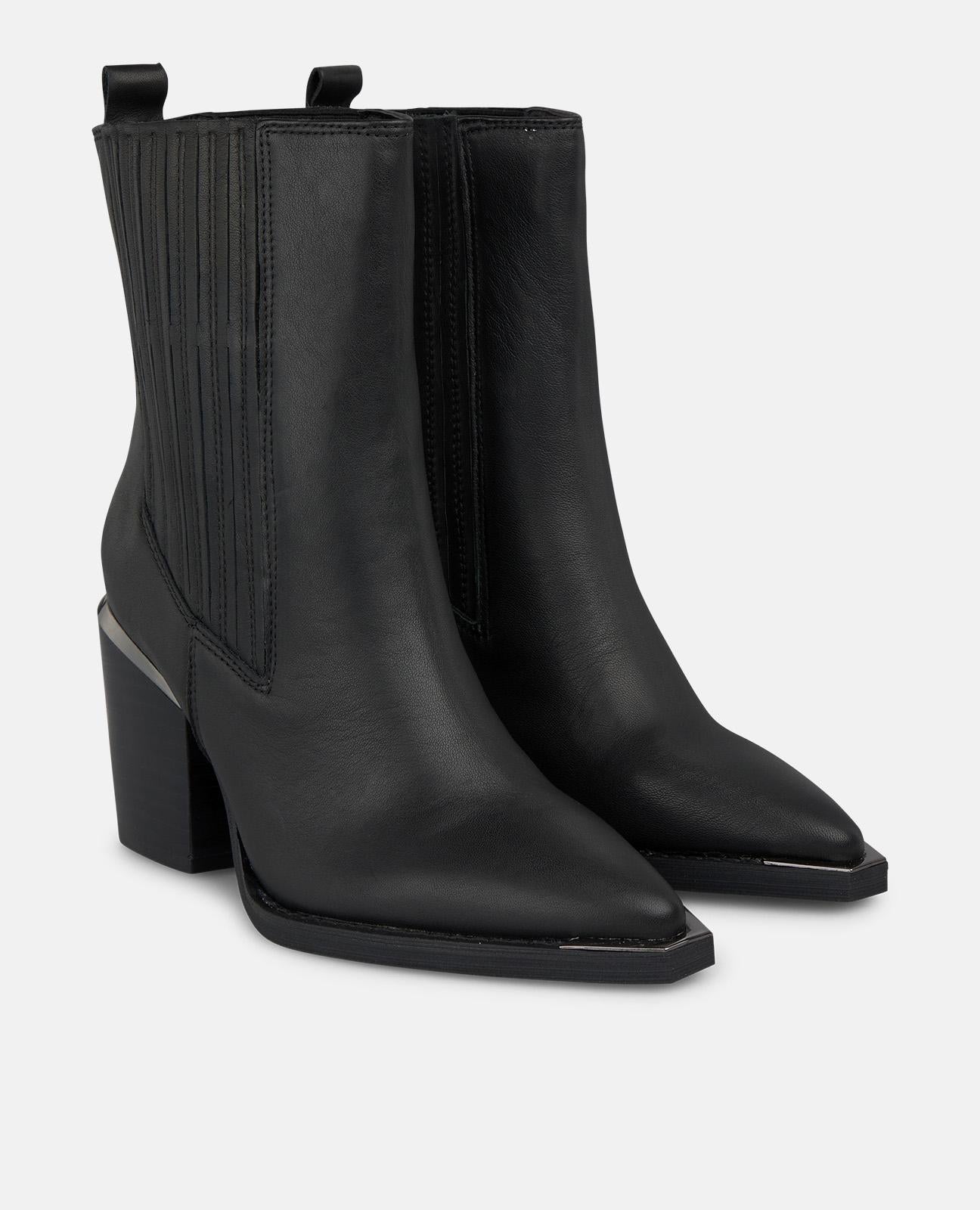 alma-en-pena-stiefelette-schwarz-pointed-toe-7-cm-cowboy image 2