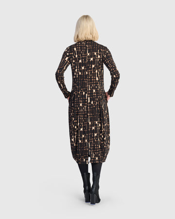 alembika-neura-cocoon-dress-ad815m-matrix-midi-kleid image 4