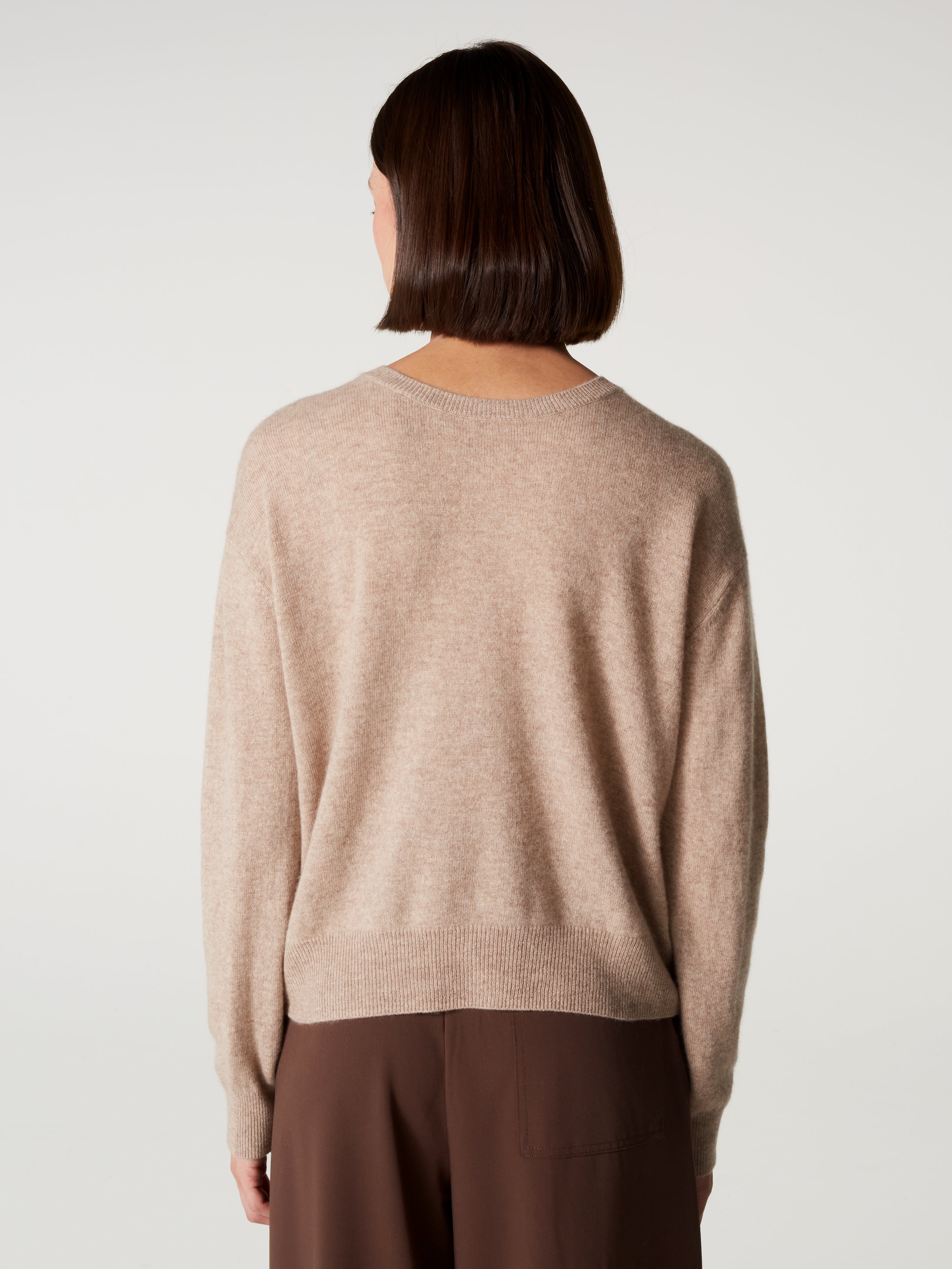 absolut-lisette-wendecardigan-damen-kaschmir-kastanienbraun image 4