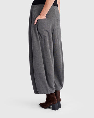 alembika-sunday-lantern-pants-grey-weite-cropped-hose image 3