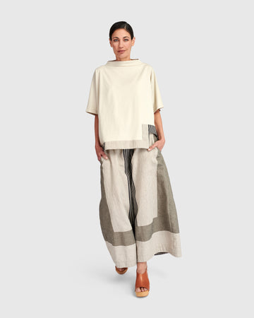 alembika-urban-marisol-wide-leg-hose-sand-stripes image 8