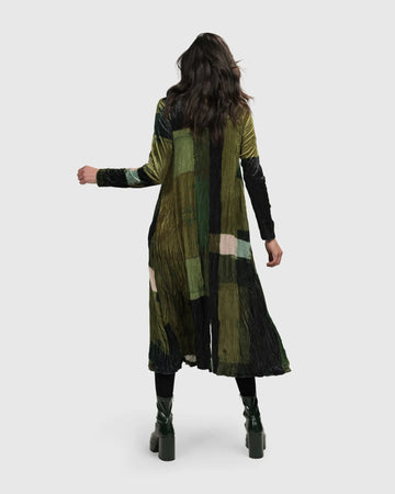 alembika-al-fresco-maxi-dress-olive-damen-maxikleid image 4