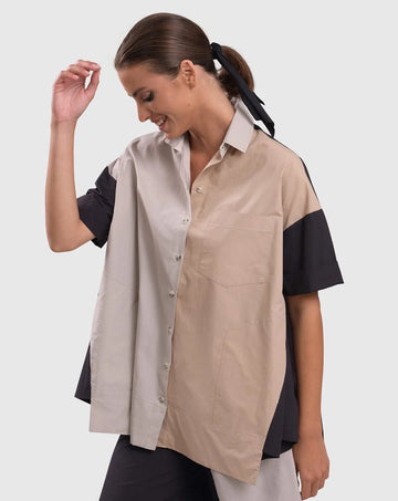 alembika-urban-trapeze-shirt-multi-a-linien-bluse image 6