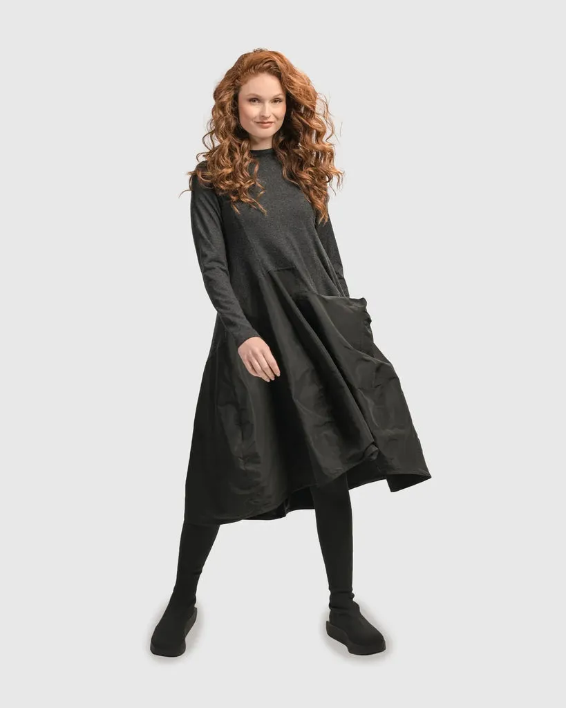 alembika-urban-mixed-art-wonderful-kleid-schwarz image 1