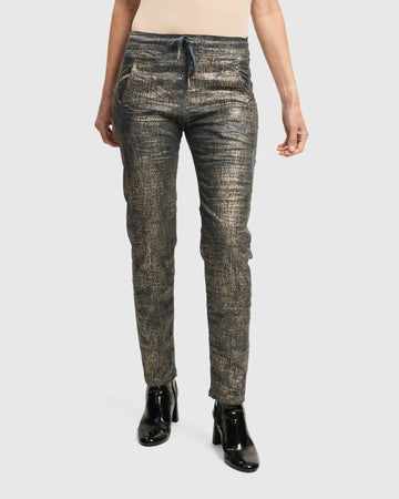 alembika-iconic-stretch-jeans-desires-damen-jeans-petrol image 2