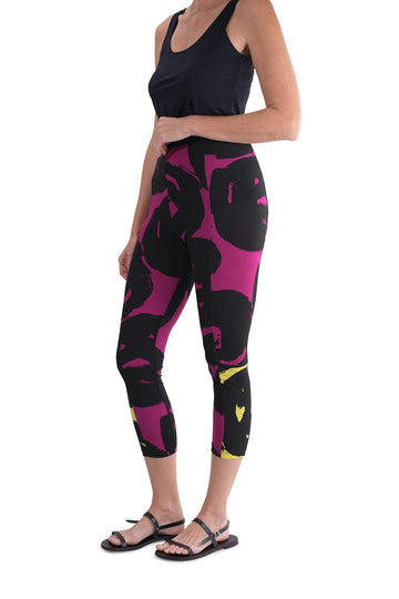 alembika-art-print-leggings-violet-leggings image 2