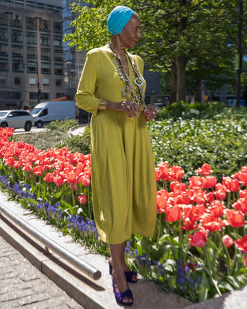 alembika-essential-cocoon-kleid-lime image 2