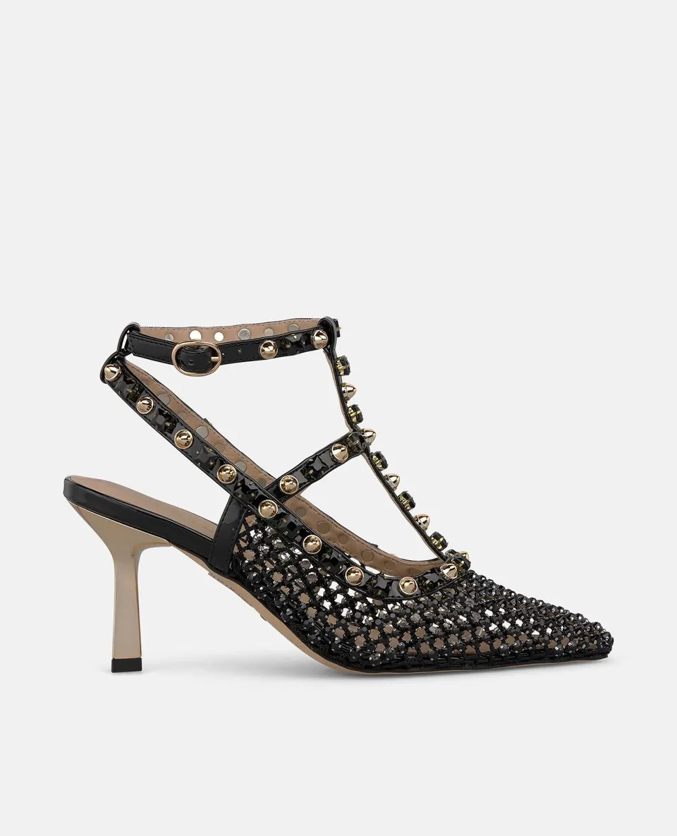alma-en-pena-open-back-mesh-pumps-mit-strass-schwarz-8-cm-trichterabsatz image 1