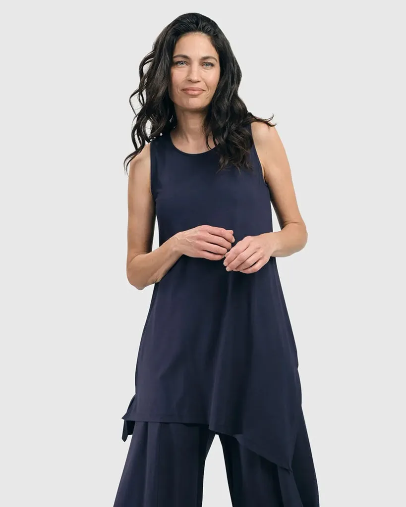 alembika-essential-rmellose-tunika-top-navy image 1