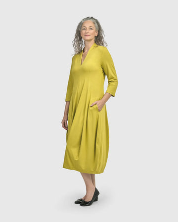 alembika-essential-cocoon-kleid-lime image 6