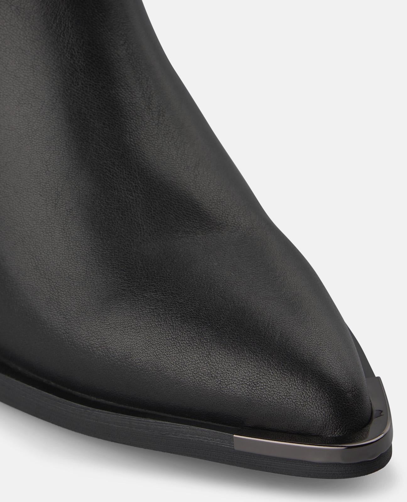 alma-en-pena-stiefelette-aus-nappaleder-spitz-rei-verschluss-5-cm-blockabsatz-sc image 4