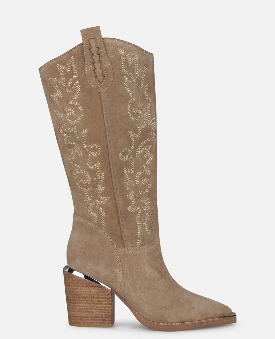alma-en-pena-cowboy-boots-leder-vison-7-5-cm-blockabsatz image 1
