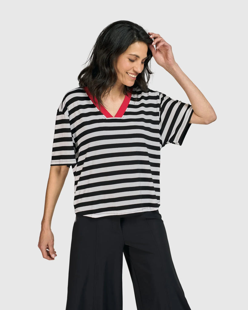 alembika-tekbika-baudelaire-day-tee-streifen image 1