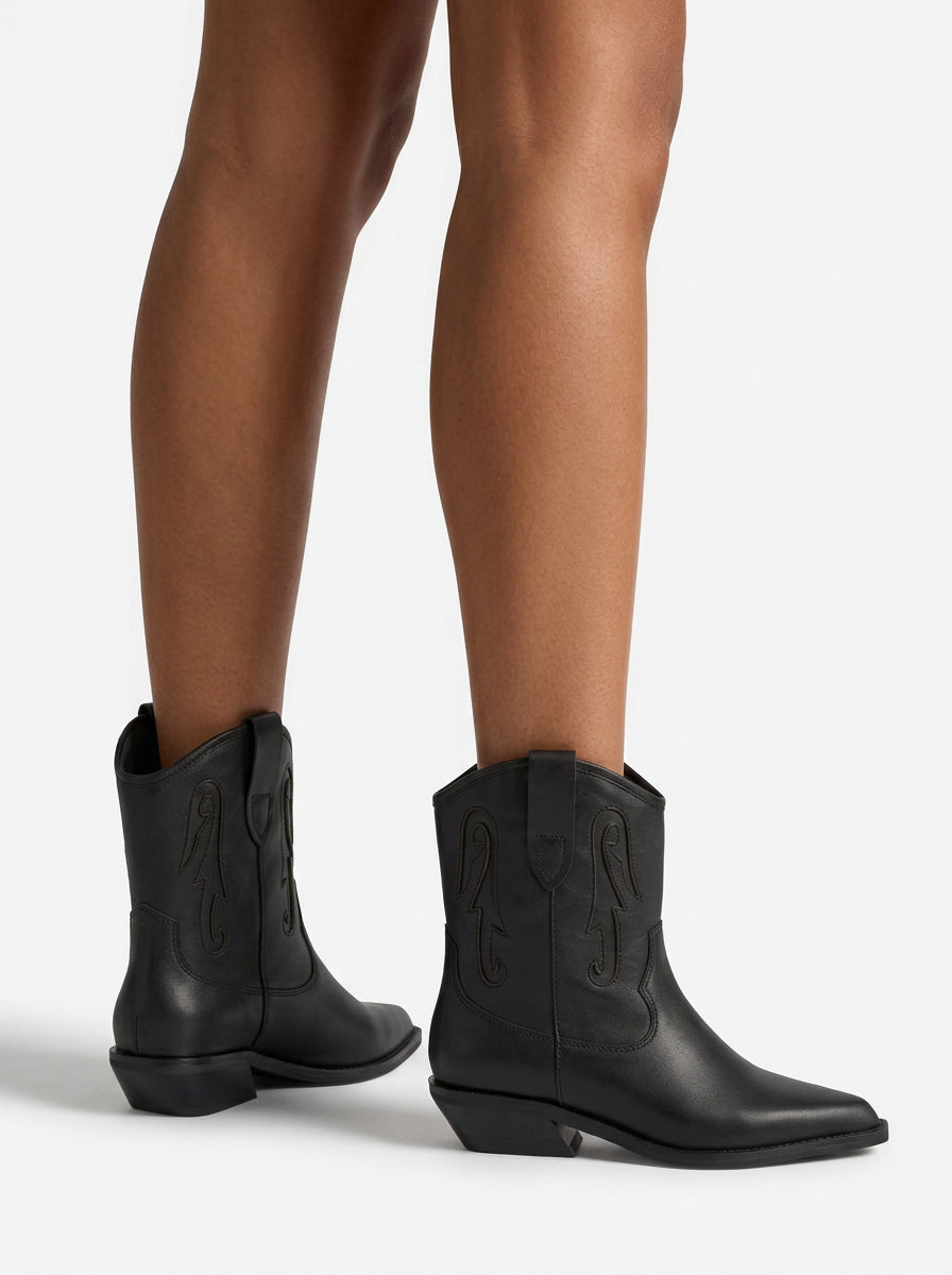 alma-en-pena-leather-cowboy-boots-nappa-schwarz-3-5-cm image 5
