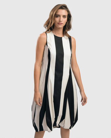 alembika-urban-arden-wonderful-kleid-schwarz-wei-rmellos image 4