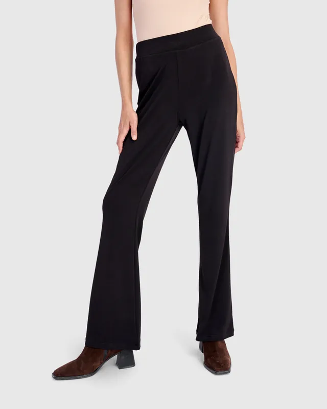 alembika-essential-slinky-flare-hose-schwarz-lang image 1