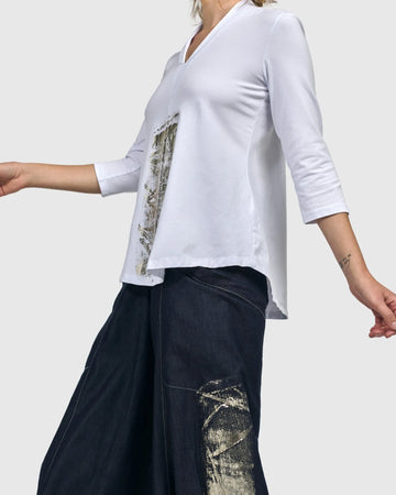 alembika-anchorage-v-neck-top-white-baumwoll-shirt-mit-print image 6